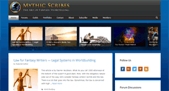 Desktop Screenshot of mythicscribes.com